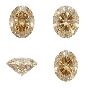 Champagne Oval Diamond