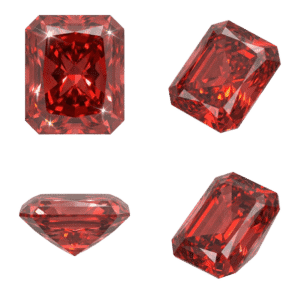 Red Radiant Diamond