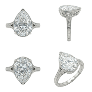 Vintage Pear Ring