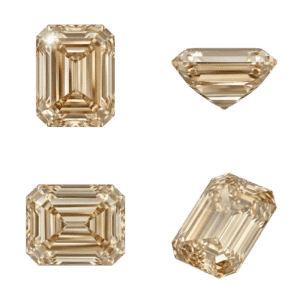 Champagne Emerald Diamond