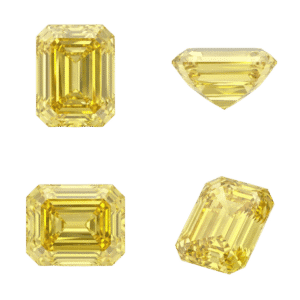 Yellow Emerald Diamond