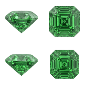 Green Asscher Diamond