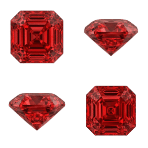 Red Asscher Diamond