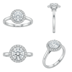Halo Round Ring