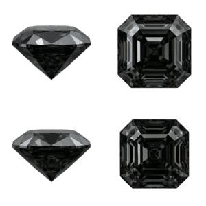 Black Asscher Diamond