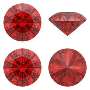 Red Round Diamond