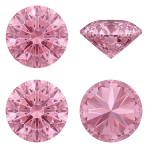 Pink Round Diamond