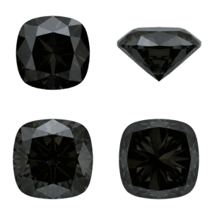 Black Cushion Diamond