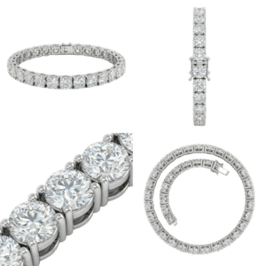 Round Tennis Bracelet