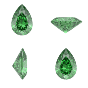 Green Pear Diamond