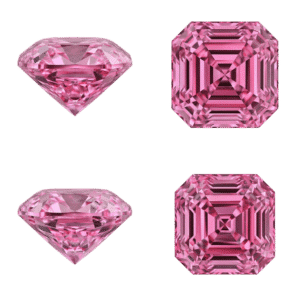 Pink Asscher Diamond