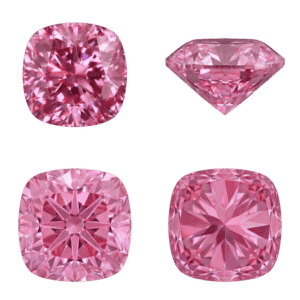 Pink Cushion Diamond