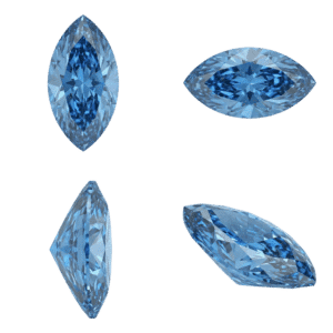 Blue Marquise Diamond