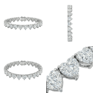 Heart Diamond Bracelet