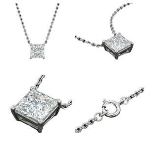 Princess Pendant Necklace