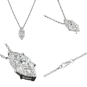 Marquise Pendant Necklace