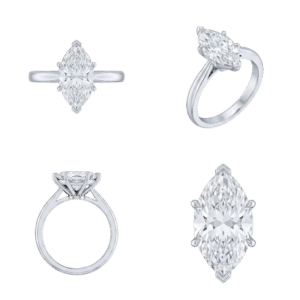 Solitaire Marquise Ring