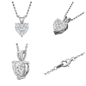 Heart Solitaire Necklace