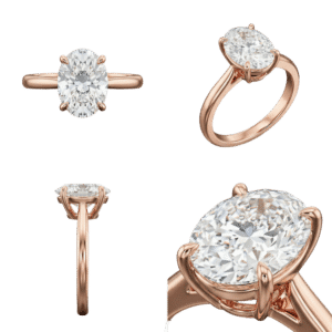 Vintage Round Ring - Yellow Gold
