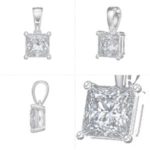 Platinum Princess Pendant