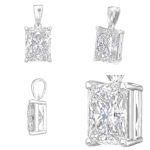 Platinum Radiant Pendant