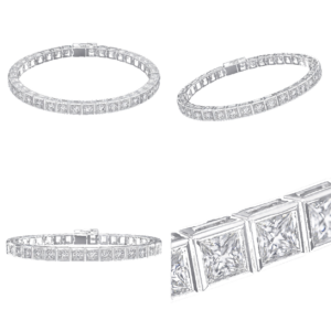 Platinum Princess Diamond Bracelet